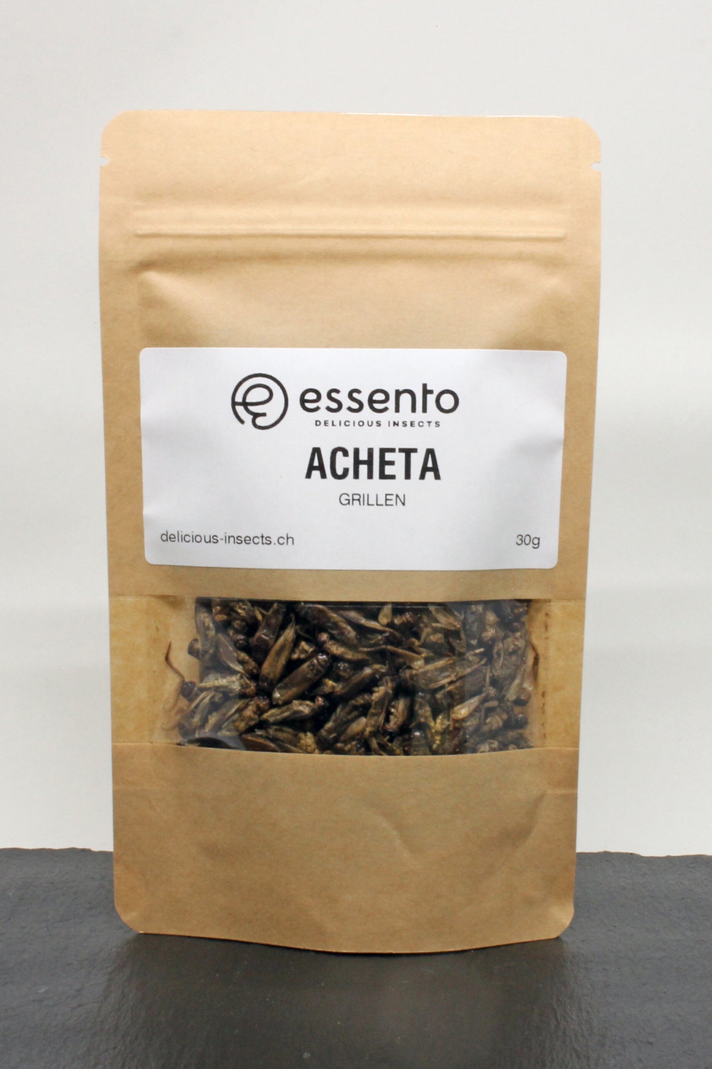 Acheta (Grille), getrocknet